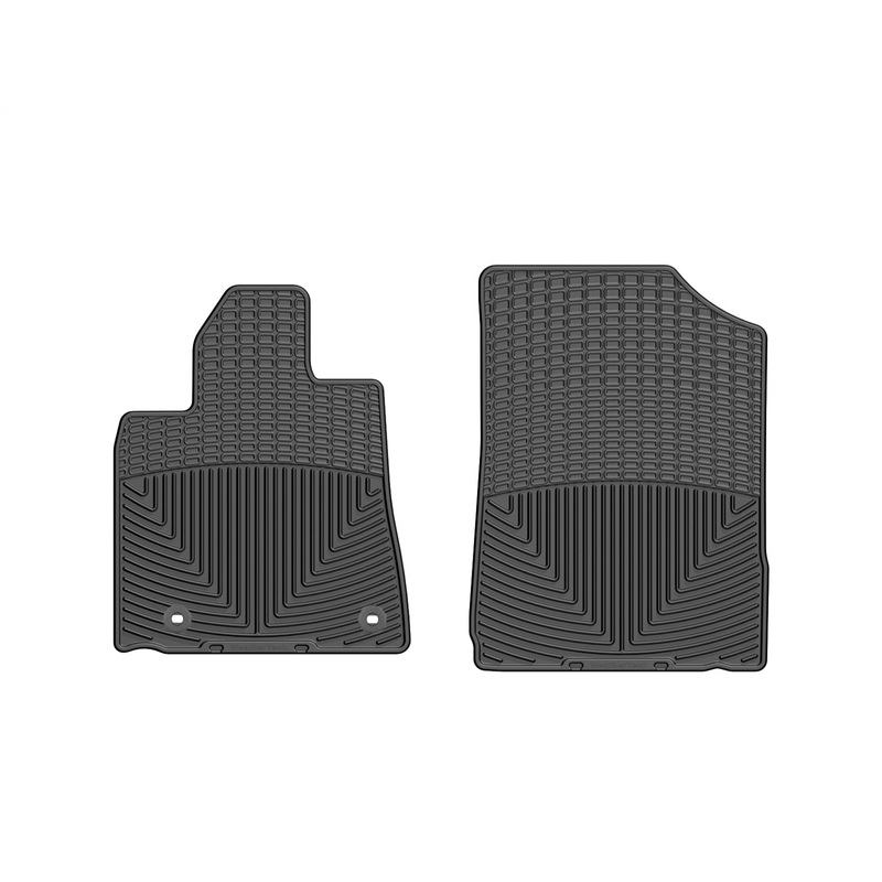 All Weather Floor Mats; Black; Front; - CFRI736078893