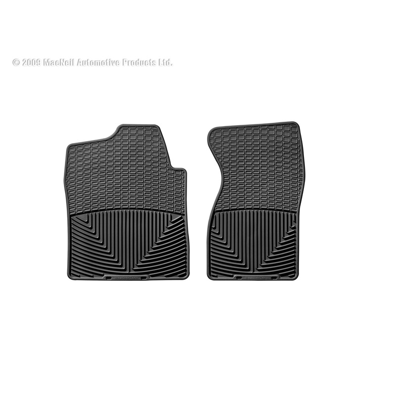 All Weather Floor Mats; Black; Front; - CFRI736078931