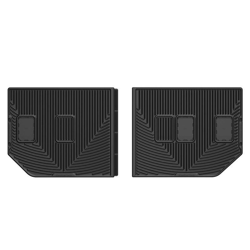 All Weather Floor Mats; Black; Third Row; - CFRI736078902