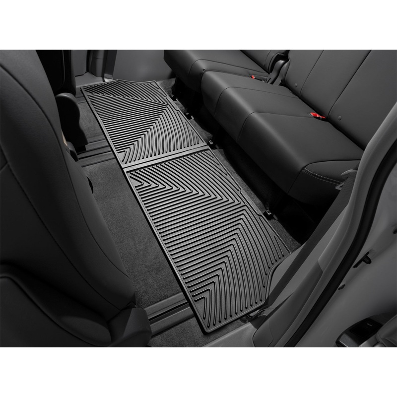 All Weather Floor Mats; Black; Third Row; - CFRI736079030