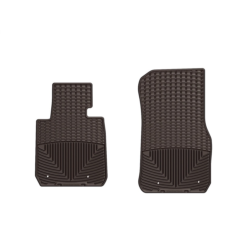 All Weather Floor Mats; Cocoa; Front; - CFRI736078878