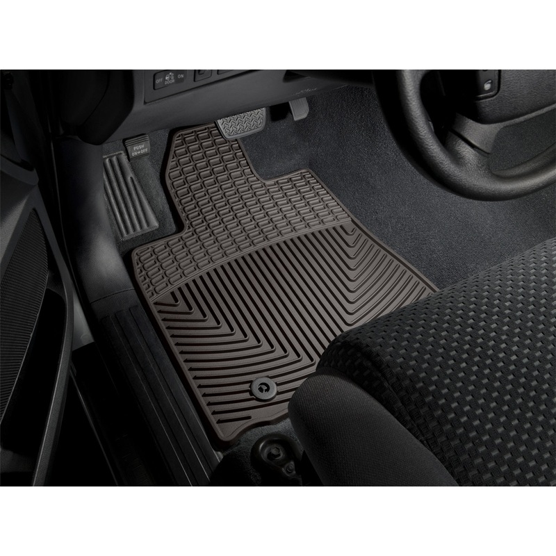All Weather Floor Mats; Cocoa; Front; - CFRI736078891