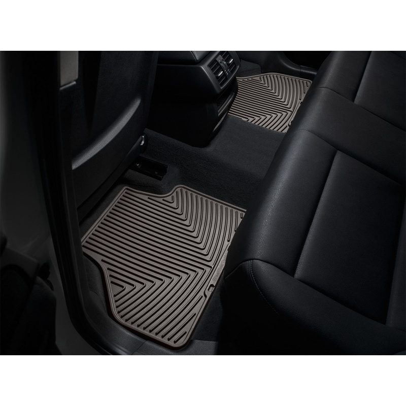 All Weather Floor Mats; Cocoa; Rear; - CFRI736078948
