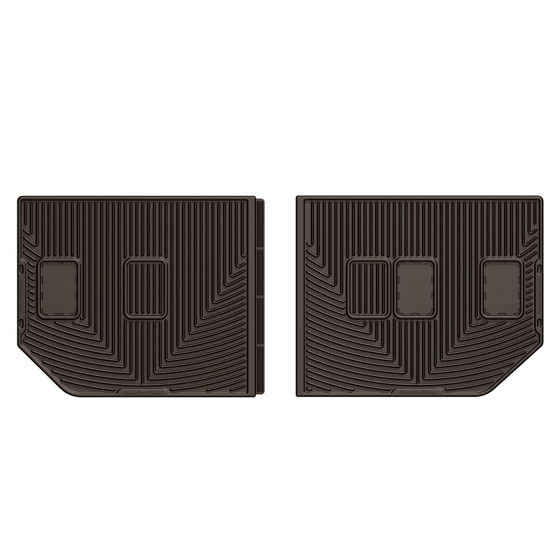 All Weather Floor Mats; Cocoa; Third Row; - CFRI736078900