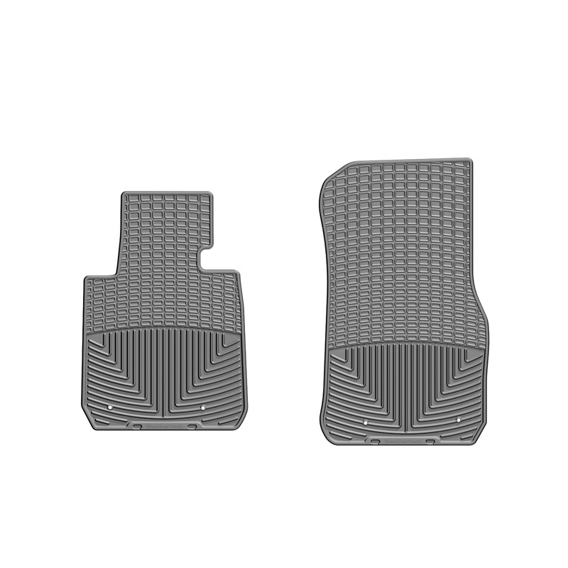 All Weather Floor Mats; Gray; Front; - CFRI736078874