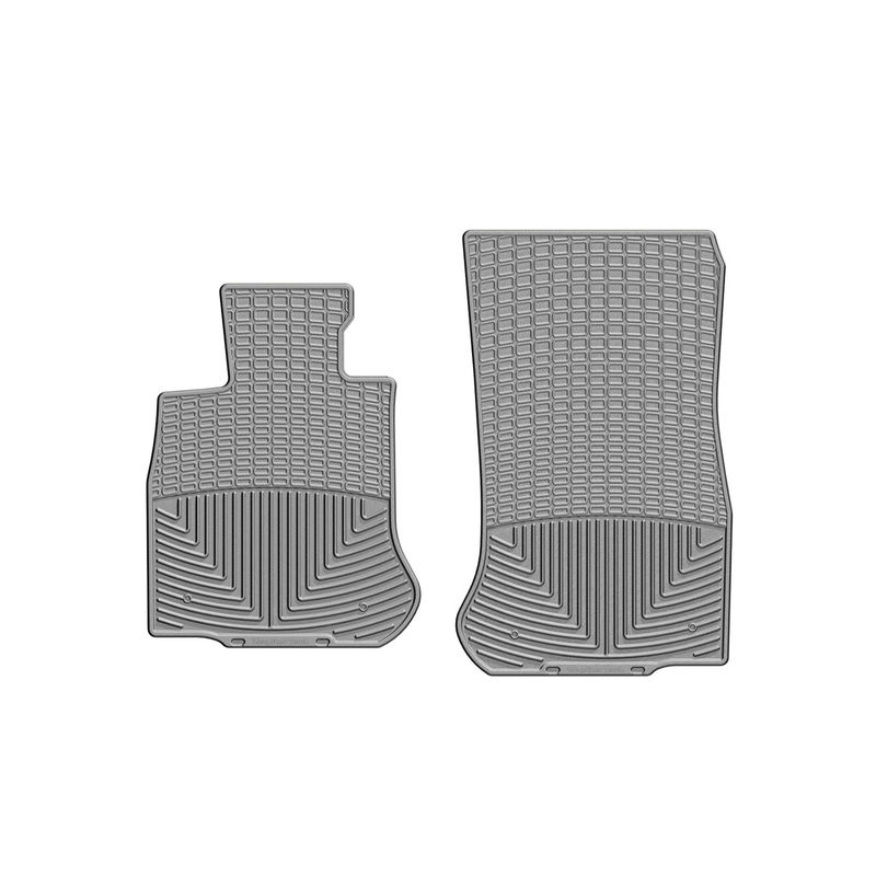 All Weather Floor Mats; Gray; Front; - CFRI736078924