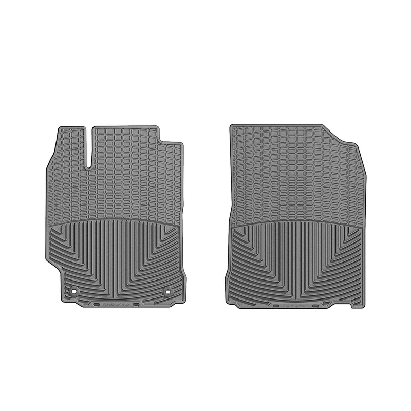 All Weather Floor Mats; Gray; Front; - CFRI736078985
