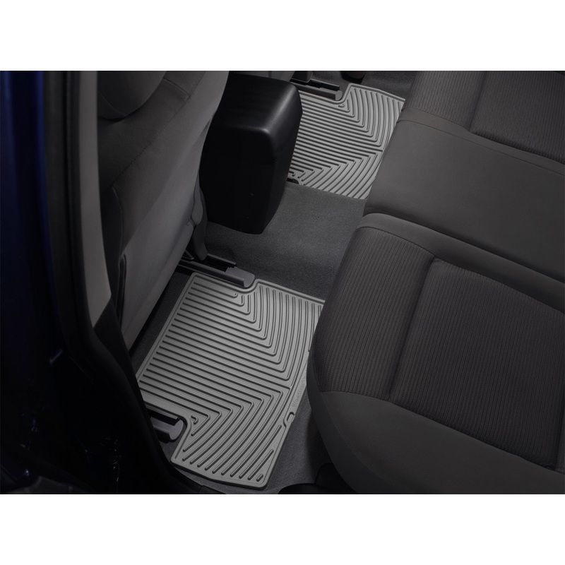 All Weather Floor Mats; Gray; Rear; - CFRI736078920