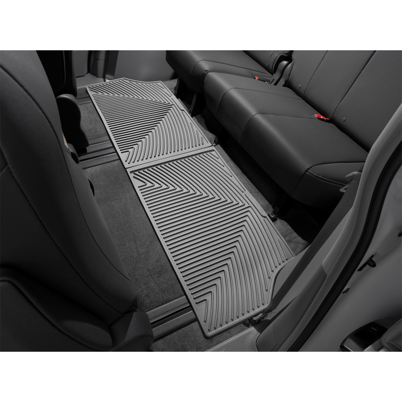 All Weather Floor Mats; Gray; Third Row; - CFRI736079024