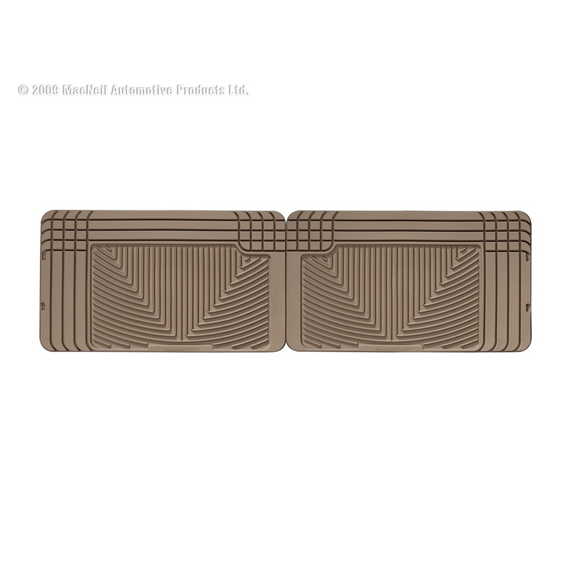 All Weather Floor Mats; Tan; Rear; - CFRI736078932