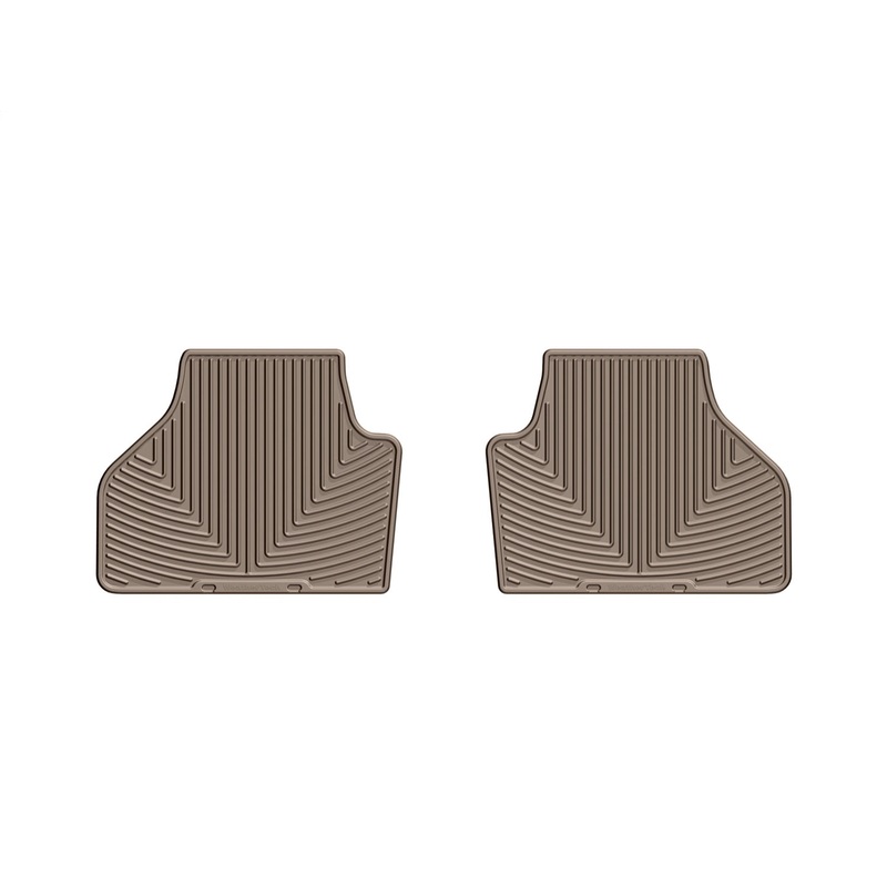 All Weather Floor Mats; Tan; Rear; - CFRI736078941