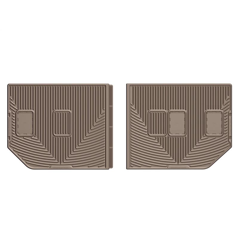 All Weather Floor Mats; Tan; Third Row; - CFRI736078895