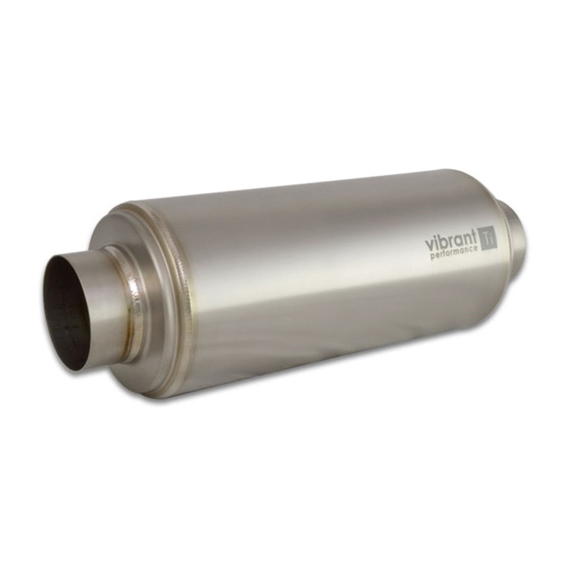 Bottle Style Resonator; 4.00 in. Inlet/Outlet x 16.00 in. Long; - CFRI736072646