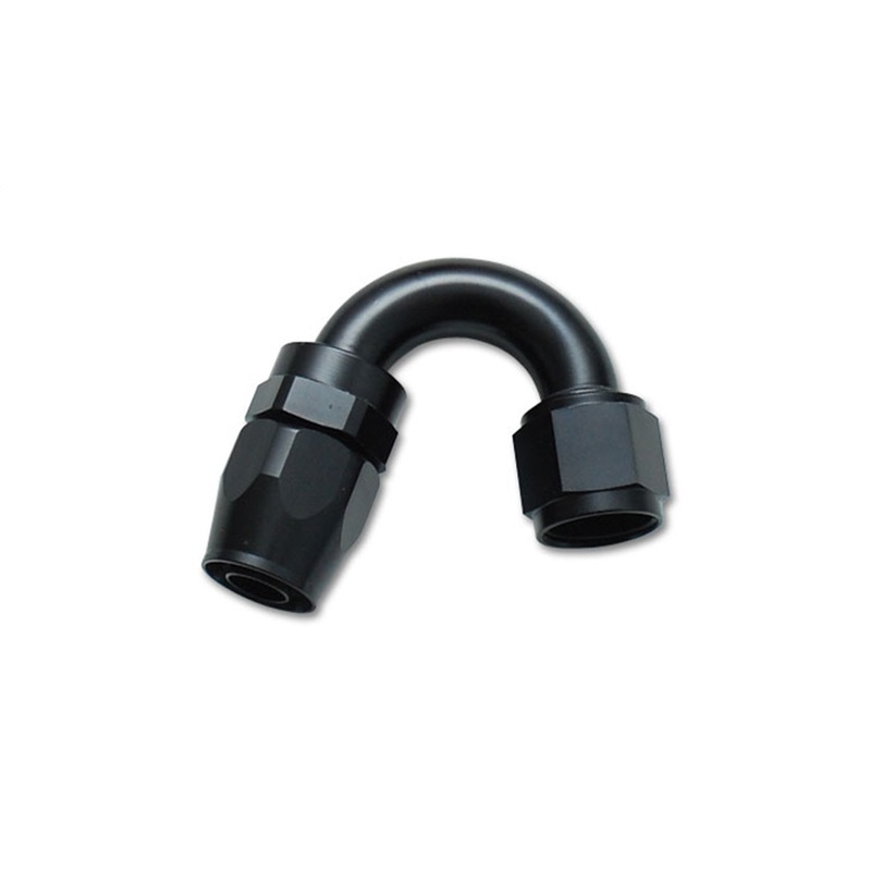 150 Degree Hose End Fitting; Hose Size: -16AN; 6061 Aluminum; Anodized Black; - CFRI736072270