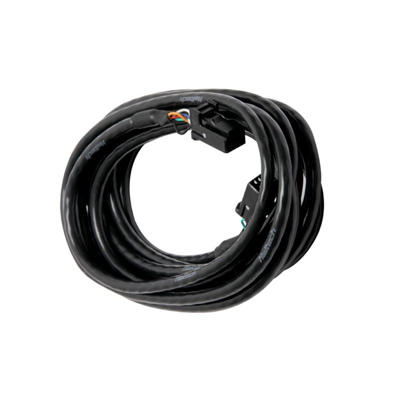 Haltech CAN Cable 8 Pin Black Tyco to 8 Pin Black Tyco 150mm (6in)