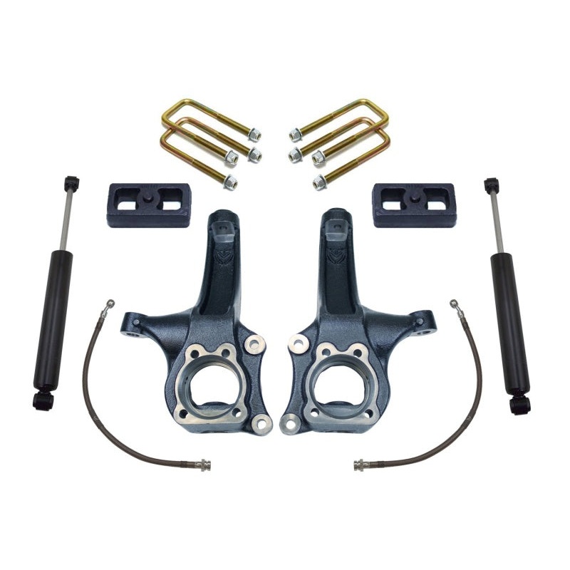 MaxTrac 15-18 Chevrolet Colorado 2WD 4in/2in MaxPro Spindle Lift Kit w/MaxTrac Shocks