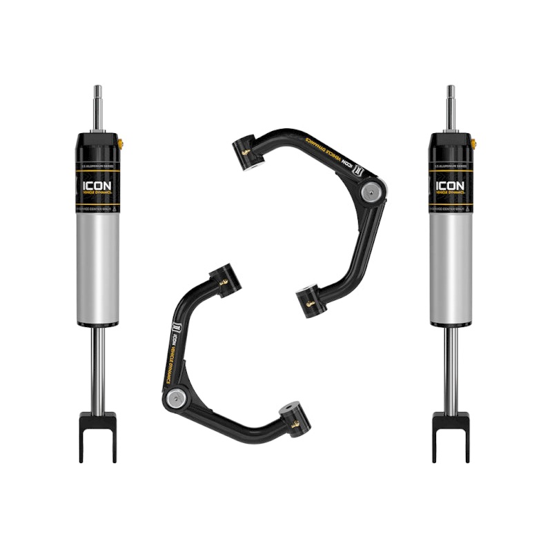 ICON 2020+ GM HD 0-2in 2.5 Series IR Shock System w/Tube UCA