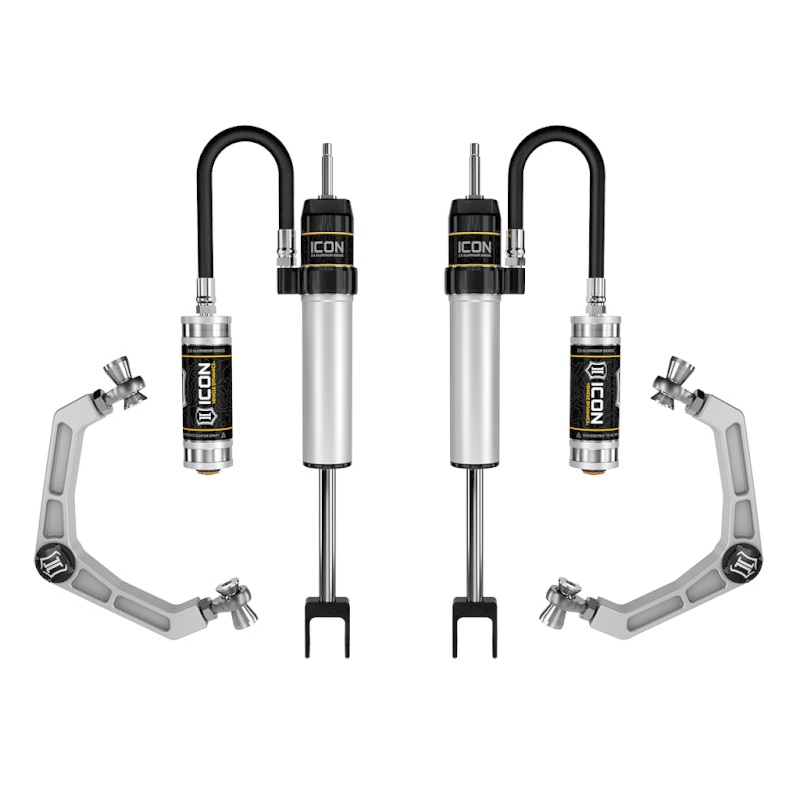 ICON 2020+ GM HD 0-2in RR Shock System w/Billet UCA