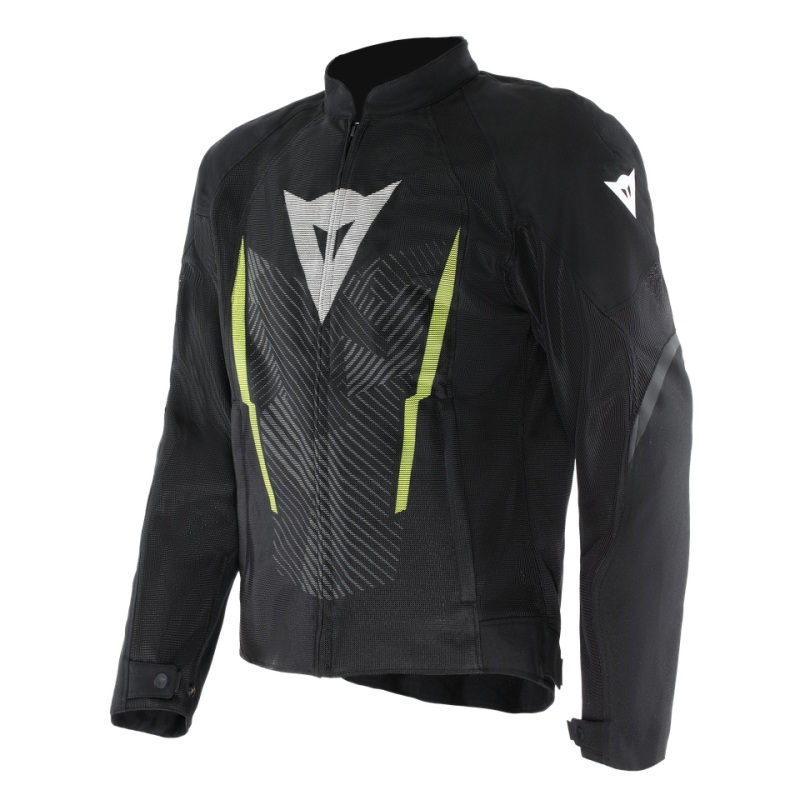 Dainese Herosphere Air Tex Jacket Black/White/Yellow Fluorescent Size - 48