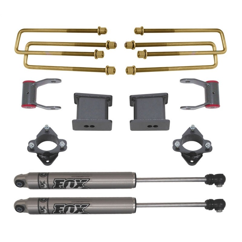 MaxTrac 07-16 GM C1500 2WD w/Cast Steel Susp. 4in Rear Lift Kit
