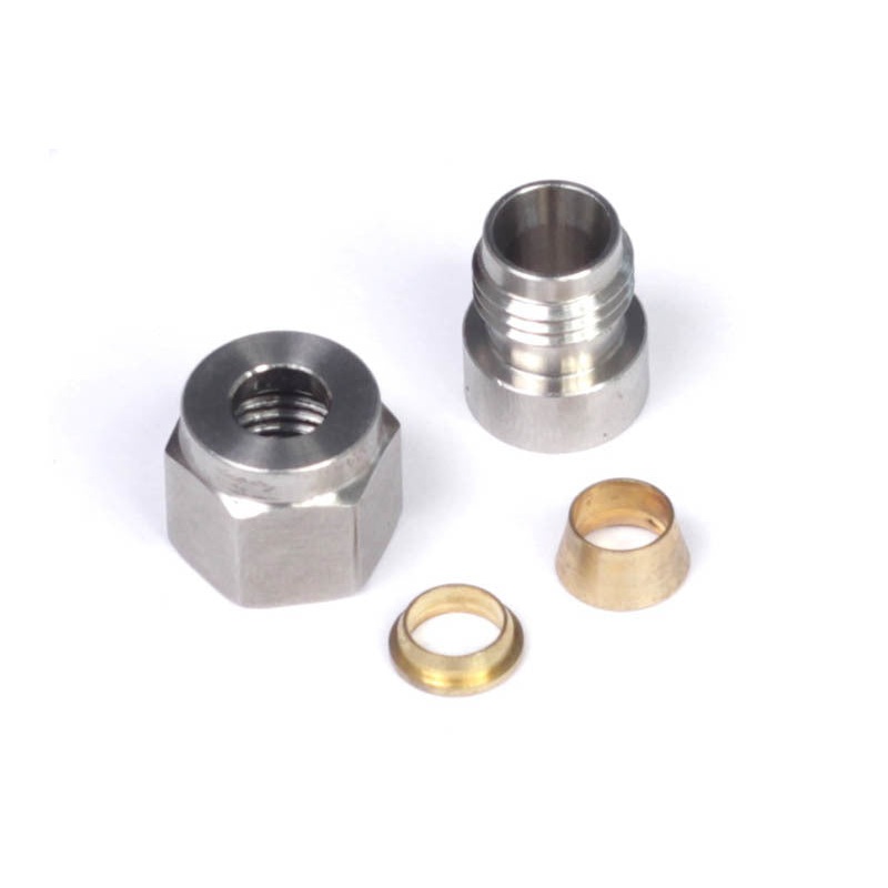 Haltech 1/4in Stainless Steel Weld-On Kit w/Nut & Ferrule