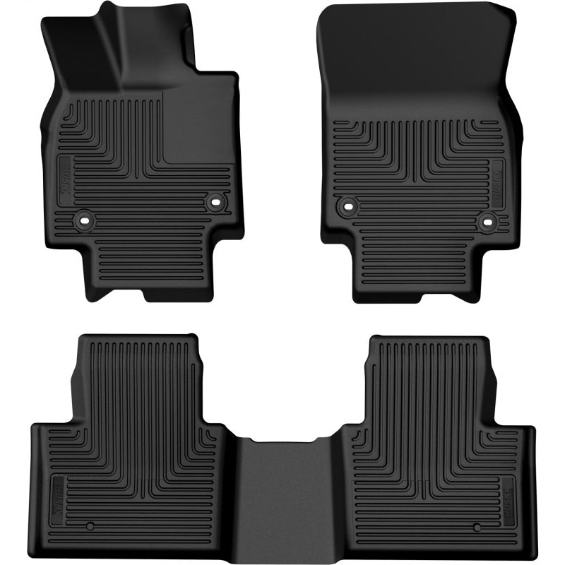 Husky Liners 23-25 Toyota Crown Weatherbeater Front & 2nd Seat Floor Liners - Black