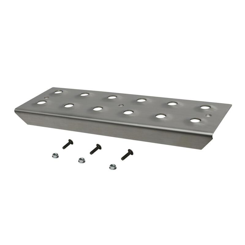 Westin 11in Step Plate w/screws (Set of 2)- Stainless Steel