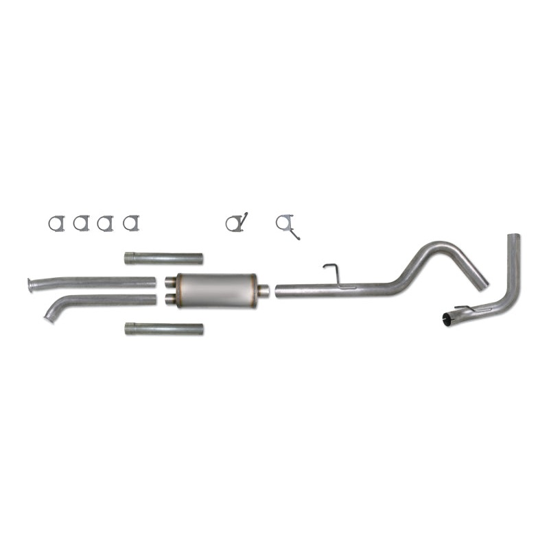Diamond Eye KIT 3-1/2in CB SGL GAS AL TOYOTA TUNDRA 5.7L 07-10