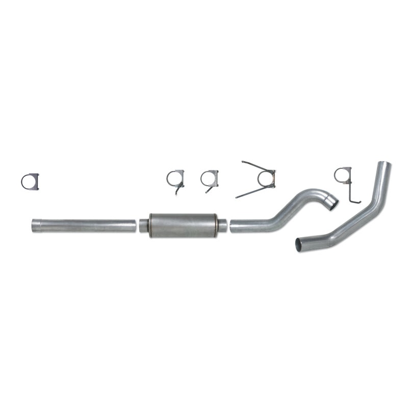 Diamond Eye KIT 4in CB SGL SS: 2004.5-2007.5 DODGE CUMMINS 600