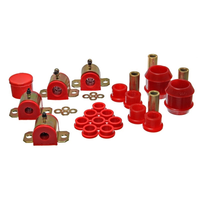 Energy Suspension 00-05 Toyota Celica Red Hyper-Flex Master Bushing Set