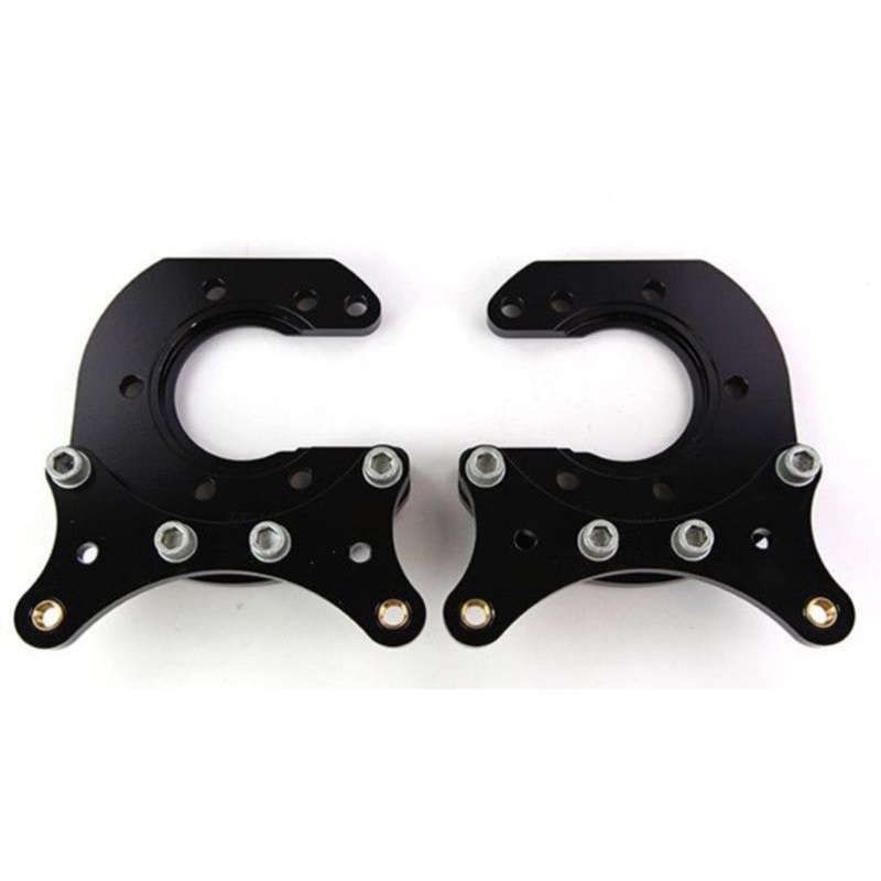 Wilwood Brackets (2) - Pro Street - Mopar/Dana - Green Snap Ring 2.36in Offset