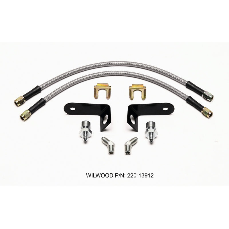 Wilwood Flexline Kit Front 2015-Up Mustang