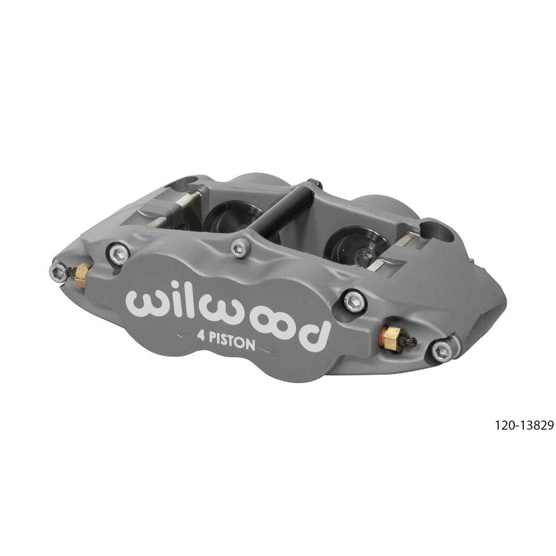 Wilwood Caliper-Forged Superlite FSL4R/ST Aluminum 1.88/1.75in Pistons .81in Disc Ano - Left
