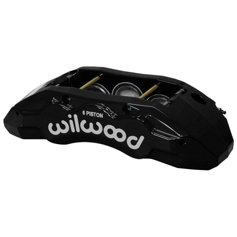 Wilwood Caliper-TX6R- L/H - Black 2.00/1.88/1.88in Pistons 1.50in Disc