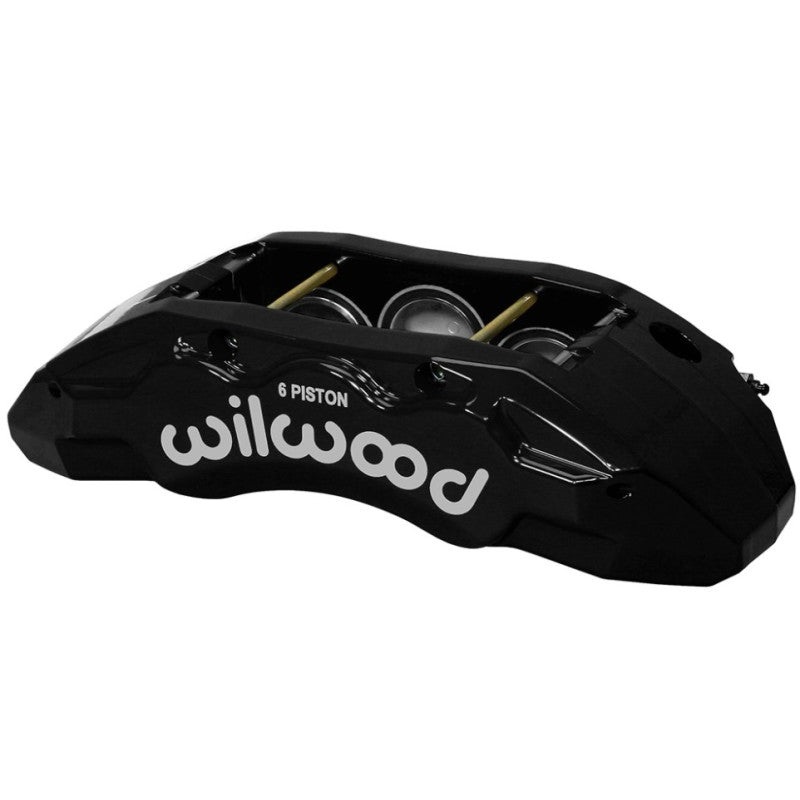 Wilwood Caliper-TX6R- R/H - Black 1.75/1.62/1.62in Pistons 1.38in Disc
