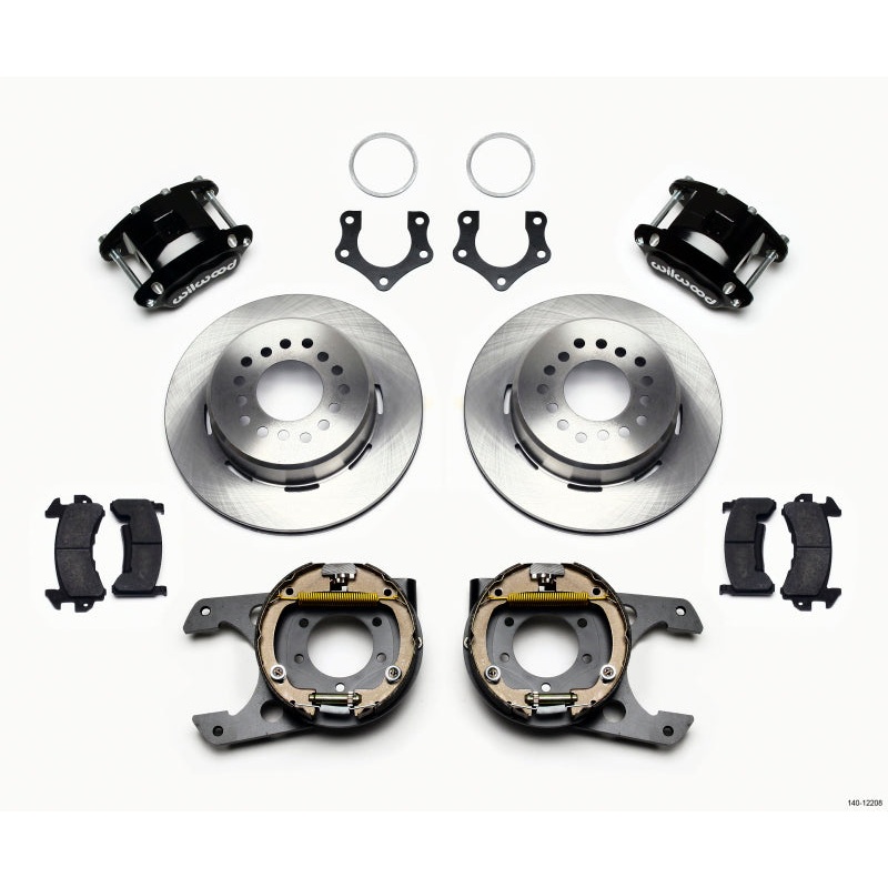 Wilwood D154 P/S Park Brake Kit Mopar/Dana 2.50in Off w/Snap Ring Brng