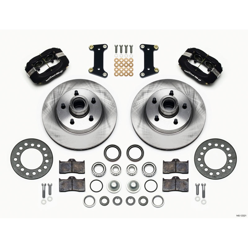 Wilwood Forged Dynalite Front Kit 11.88in 1 PC Rotor&Hub Buick 1941-1956