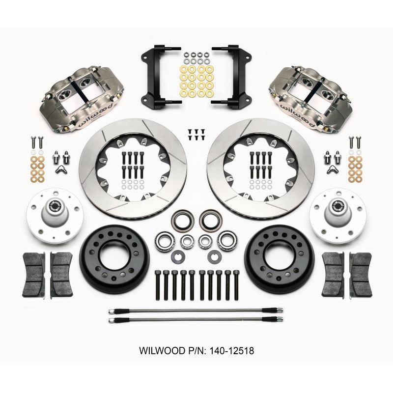 Wilwood Forged Superlite 4R ST BB Front Kit Road Race 82-92 Camaro//Firebird
