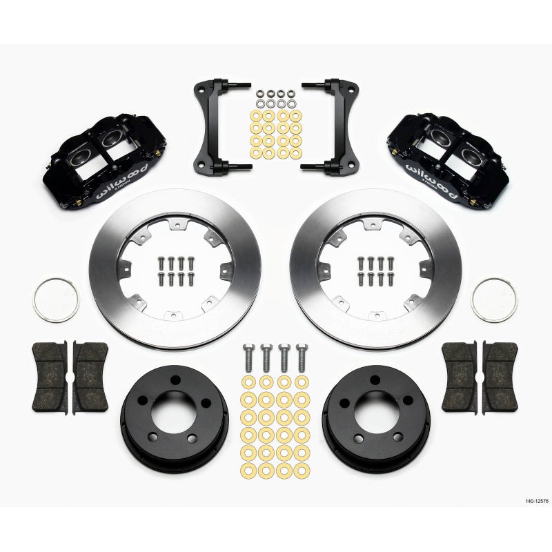Wilwood Narrow Superlite 4R Front Kit 12.19in 87-89 Jeep YJ