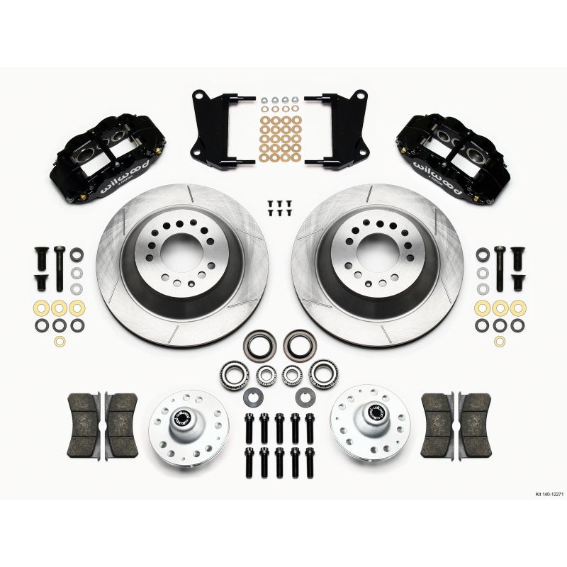 Wilwood Narrow Superlite 6R Front Hub & 1PC Rtr Kit 12.88in 67-69 Camaro 64-72 Nova Chevelle