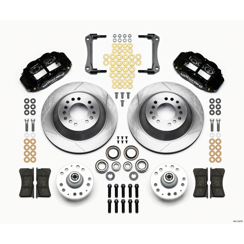 Wilwood Narrow Superlite 6R Front Hub & 1PC Rtr Kit 12.88in 70-78 Camaro