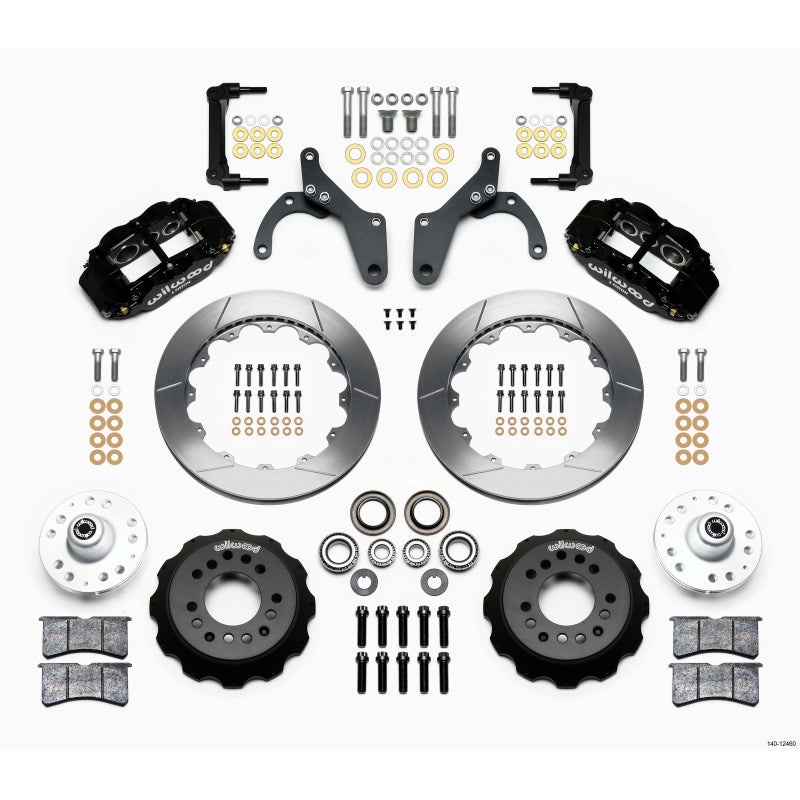 Wilwood Narrow Superlite 6R Front Hub Kit 12.88in 59-64 Chevy Impala / 63-64 Corvette