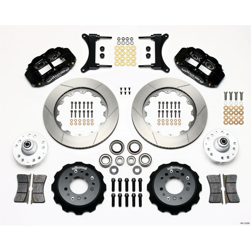 Wilwood Narrow Superlite 6R Front Hub Kit 14.00in 79-87 GM G Body