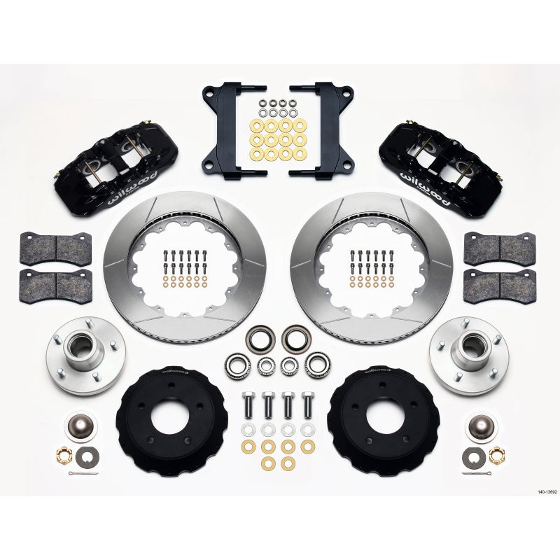 Wilwood AERO6 Front Hub Kit 14.00 Chevy C-10 60-87 CPP Drop Spindle