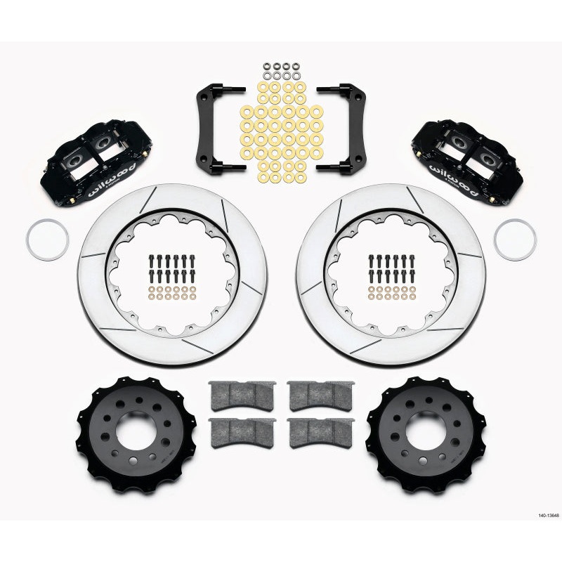 Wilwood Narrow Superlite 4R Rear Kit 14.00in Morrison Multilink IRS (2010-15 Camaro Based)