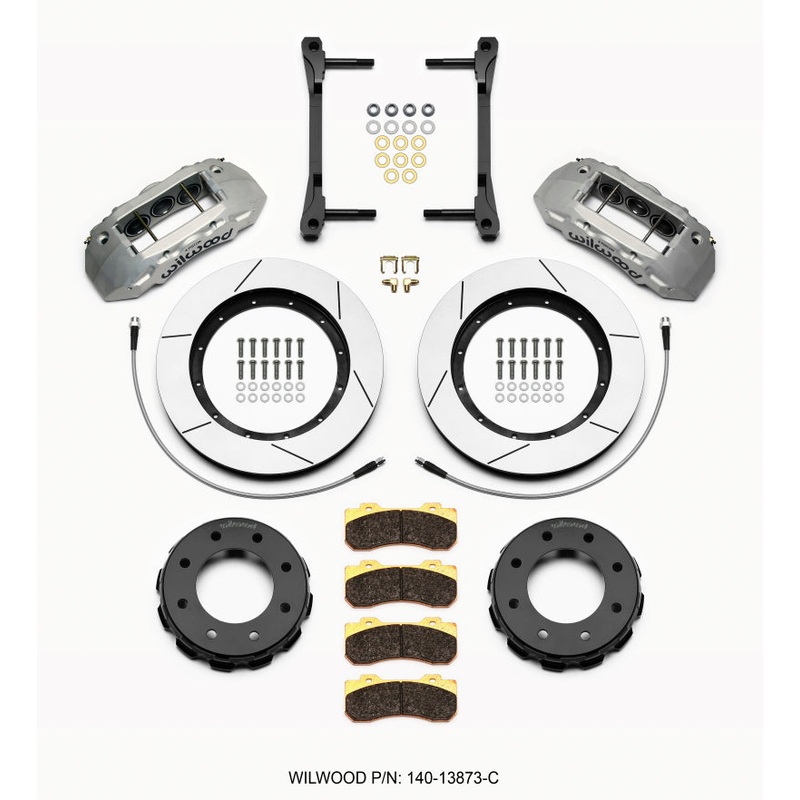 Wilwood TX6R Front Kit 15.00in Clear Ano 2011-2015 GM Truck/SUV 2500