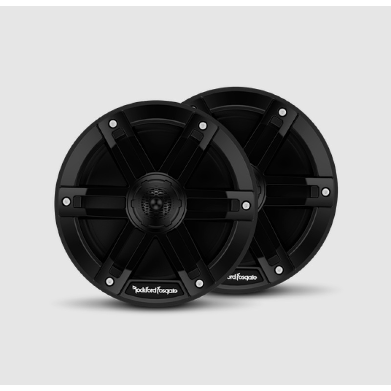 Rockford Fosgate M0 6.5in. Marine Grade Speakers (Pair) - Black