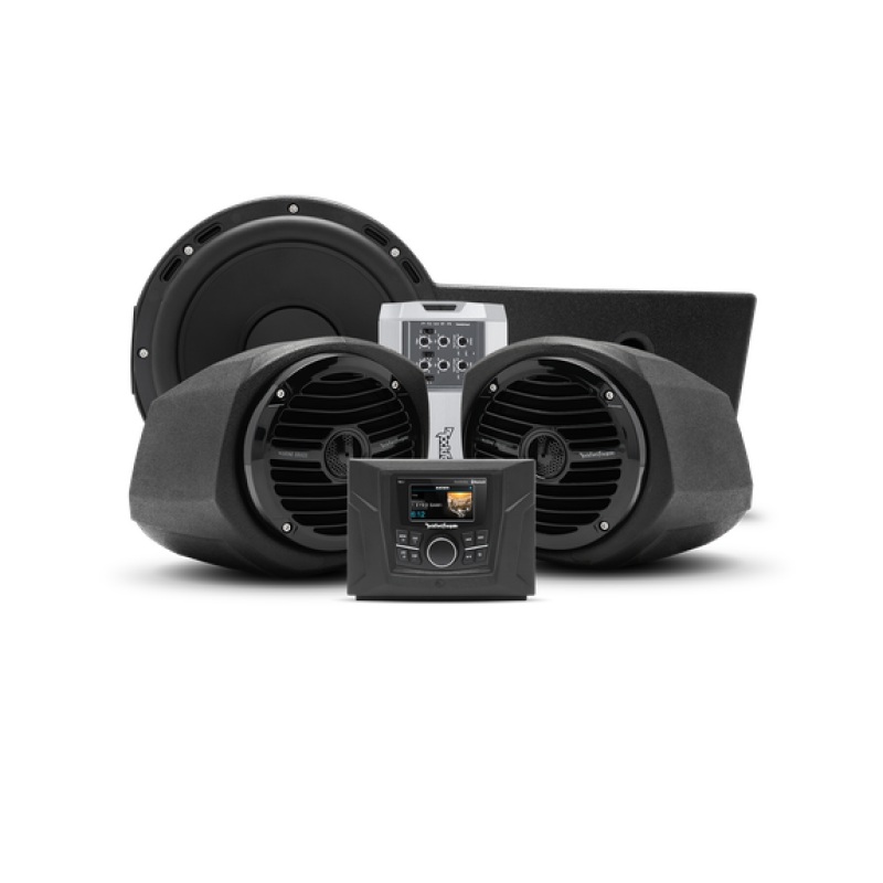 Rockford Fosgate Polaris General 400 watt Stereo Front Lower Speaker w/subwoofer Kit
