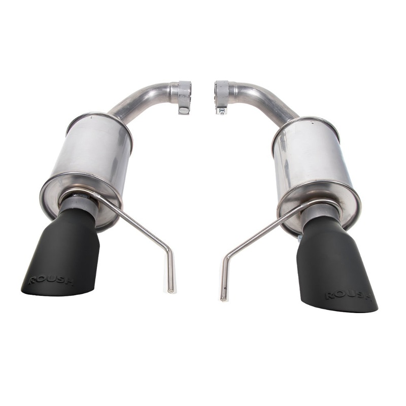 Roush 2024 Ford Mustang GT/EcoBoost Dual Tip Axle Back Exhaust w/ Black Tips
